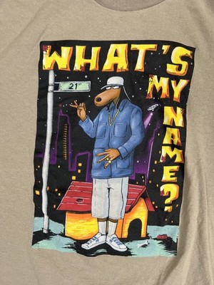 Snoop Dogg T-Shirt Size L Tan Brown 