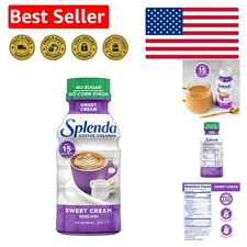 Sugar Free, Low Calorie Sweet Cream Coffee Creamer, 8 Fl Ounces Bottle