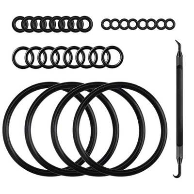 #ad Homebrew Gasket Set 28 Pieces Corny Kegging Sealing O Ring Replacement Kit $19.58
