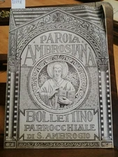 PAROLA AMBROSIANA BOLLETTINO PARROCCHIALE DI S. AMBROGIO 16 OTTOBRE 1932 (2