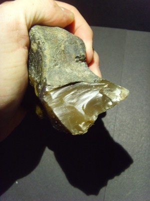 Unterpaläolithikum - feiner Acheulean Stechbeitel/Häcksler. c.500.000+ BP.