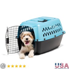 Portable Pet Kennel Small Durable Travel Case Dogs Cats Airline Approved New
