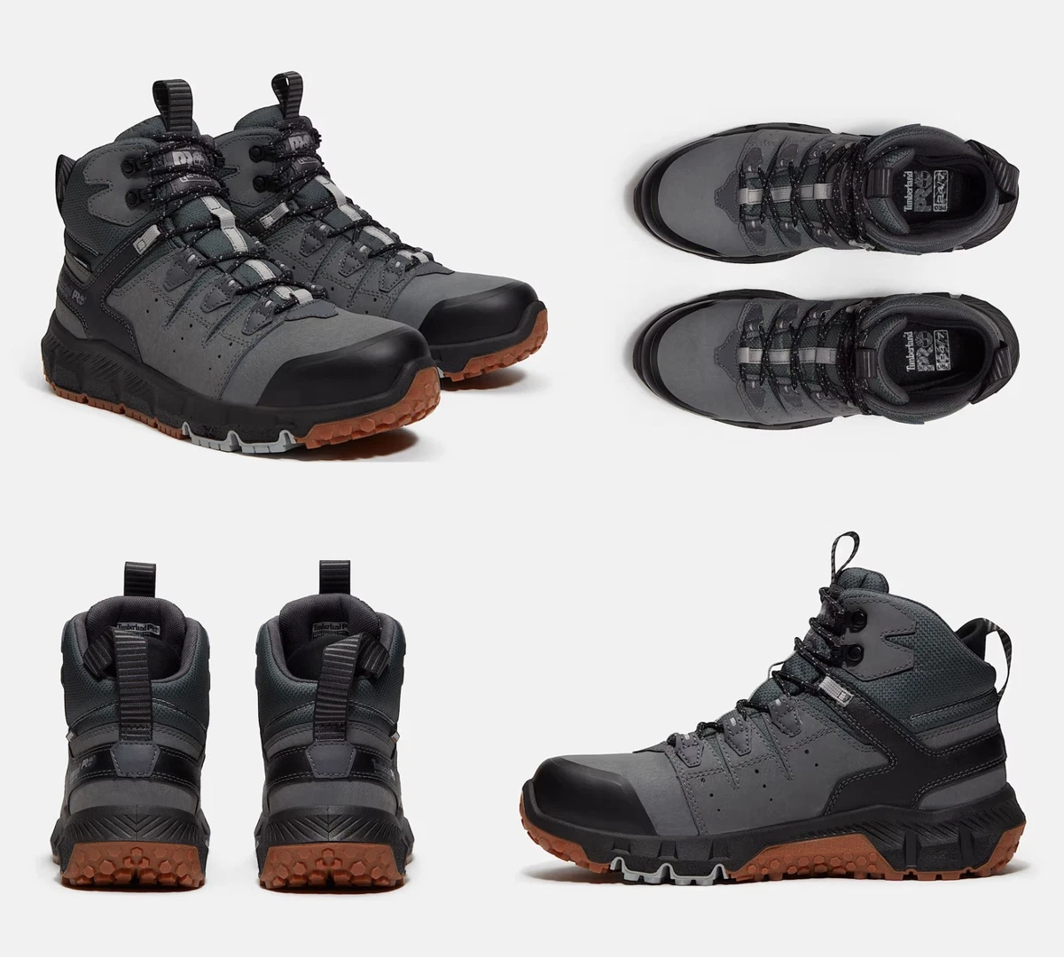Timberland Workwear Gray Boots for Men for Sale | Shop New  display picture 1