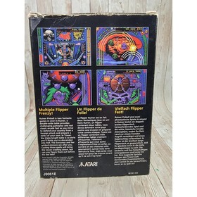 Atari Jaguar Ruiner Pinball Complete With Original Box & Manual