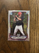 2026 Bowman Chrome - Sam Petersen #BCP-122 1st Bowman Laser Refractor Nationals
