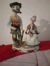 1 statue di capodimonte In  porcellana, , 