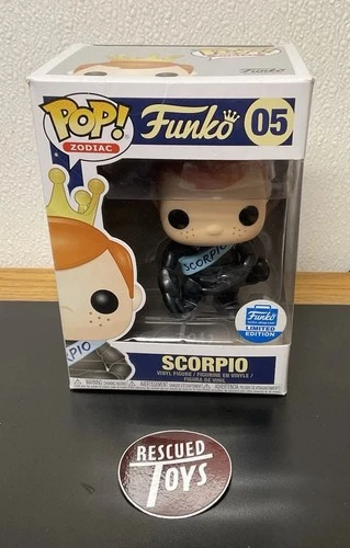 Funko Pop! Vinyl Figure Freddy Scorpio #05 Zodiac BRAND NEW Shop Exclusive