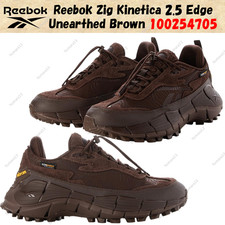 Reebok Zig Kinetica 2.5 Edge Unearthed Brown 100254705 Men's Size