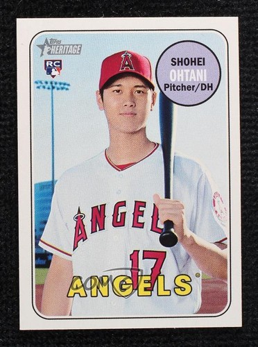 2018 Topps Heritage High Number Shohei Ohtani #600 u0h