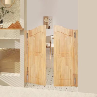 Partition Door, Solid Wood Door, Partition Door For Shop Entrance Partition