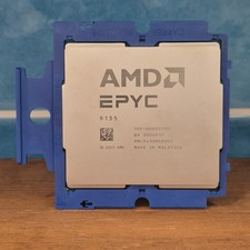 AMD EPYC 9135 CPU 16-Core 3.65 GHz 64 MB Socket SP5 950 EUR 0 VAT 