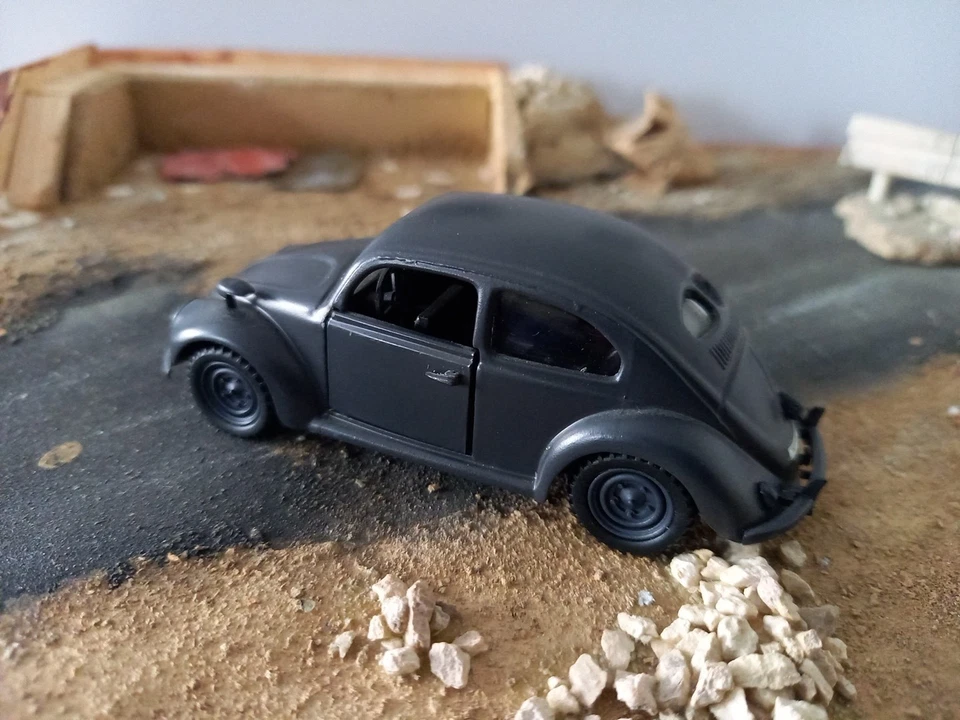 VOLKSWAGEN KAFER. 1939. WEHRMACHT. MARQUE RIO. 1/43 - Photo 2/4