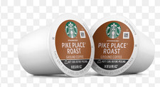 Starbucks Pike Place Roast Ground Coffee K-Cup Pods Lot of 120 Bulk Pack