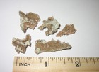 5pc SMALL RARE! SPARKLING NATURAL 0.5"-1.1" BROWN CHALCEDONY CRYSTALS INDIA 4.6g — photo 5