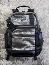 Tumi Alpha Bravo Parrish - Very Rare Camo & Leather Colorway Backpack