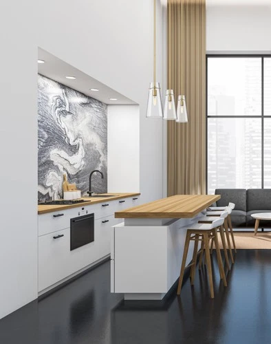 Z-Lite 7508P-ROD Kira 7"W Mini Pendant - Nickel - Picture 5 of 12