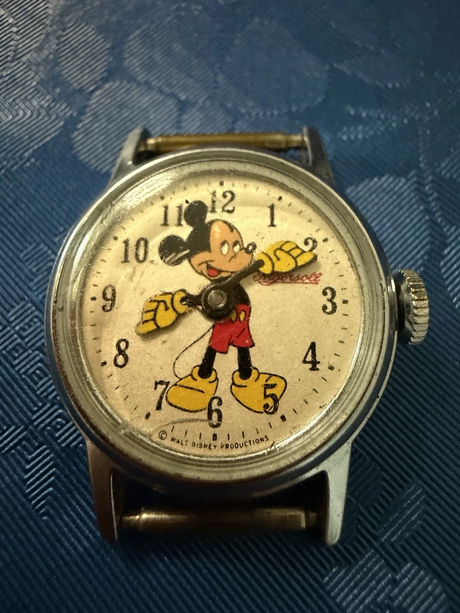 Mickey Mouse Watch Walt Disney Productions Indiana Disney Watches