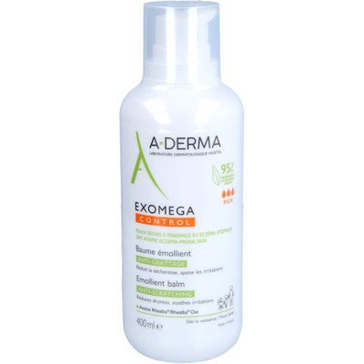 A-Derma Aderma Exomega Control - Emollient Body Balm 400 Ml