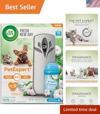 Automatic Air Freshener Starter Kit - Pet Fresh Cotton for Odor Neutralization