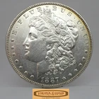 1887 Morgan Silver Dollar  - #C57079NQ