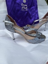 Comme il faut Tango Shoes 37 Pewter Sparkle