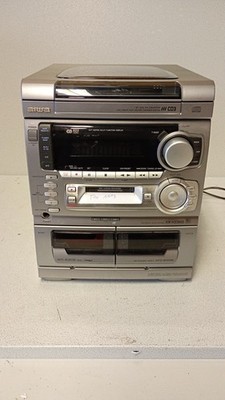 Aiwa XR-H33MD Stereoanlage MD CD Kassette defekt Bastler (T10 1113)ko