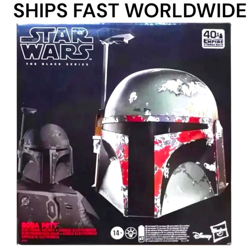 Boba Fett E7543 Premium Electronic Helmet Hasbro Star Wars The Black Series