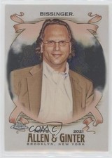 2021 Topps Allen & Ginter Chrome Buzz Bissinger #262 1m8