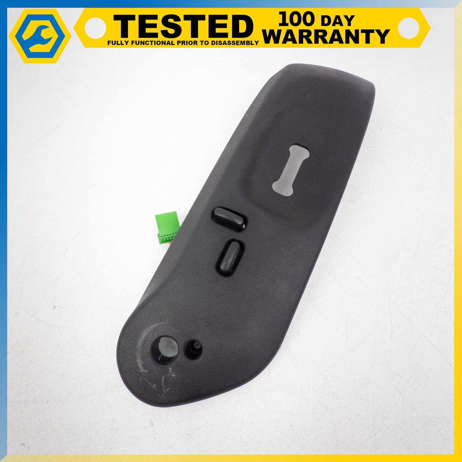 05-11 CHEVROLET CORVETTE C6 FRONT LEFT SEAT CUSHION PANEL SWITCH ASSEMBLY OEM