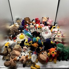 VINTAGE MEANIES Mixed SERIES PLUSH LOT OF 33 60 WITH TAGS