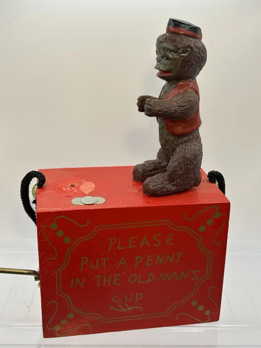 Monkey Bank In Collectible Mechanical Banks for sale | eBay