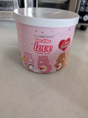 Care Bears Candle Be The Love Goose Creek 3 Wick 14.5 Oz Rare Retired New