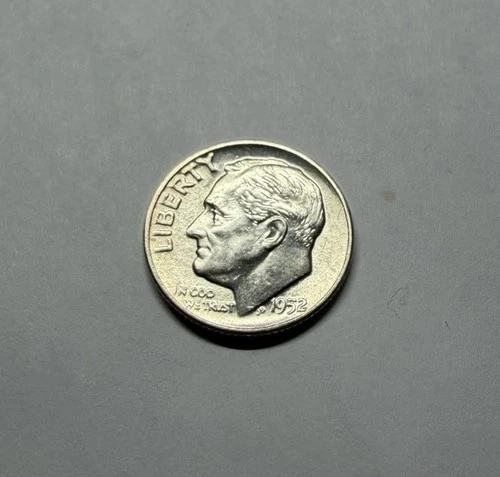 1952 P Roosevelt Dime BU Uncirculated 90% SILVER