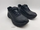 Hoka One One Bondi SR Men's Size 11.5 Slip Resistant Shoes Black Leather