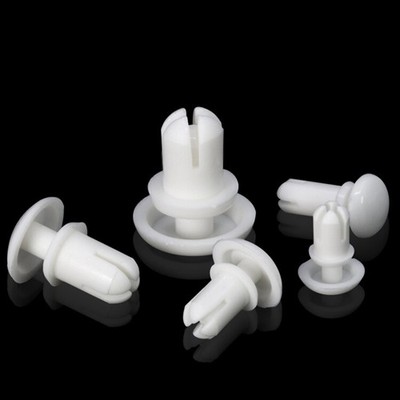 Kunststoff Befestigungsclips Spreiznieten Weiß Nylon66 Nieten R2,2.6,3,3.5,4,5,6