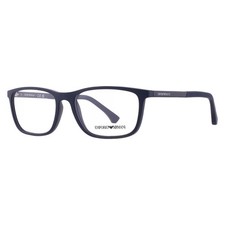Emporio Armani Demo Rectangular Men's Eyeglasses EA3069 6189 55 EA3069 6189 55
