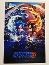 BEN SCHWARTZ HAND SIGNED 12x18 POSTER PHOTO AUTOGRAPHED SONIC THE HEDGEHOG 3 COA