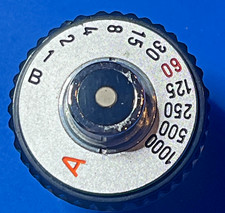 Minolta XG-M  XG-A, XG-70  Shutter Speed Dial Assembly Original Repair Part