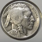 1934-D Buffalo Nickel - F **Low Mintage: 7,480,000** (Lot #8)