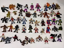 Imaginext Playskool Super Heroes DC Comics TMNT GI Joe Star Wars Figure Lot (50)
