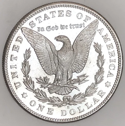 1900 S MORGAN DOLLAR! GEM BU+++! TOUGH DATE! SEMI PROOF LIKE! UNREAL! NR #S1133