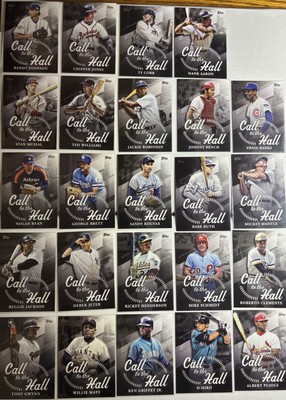 2025 Topps Series 1 Call To The Hall Insert - You Pick - Complete Your Set