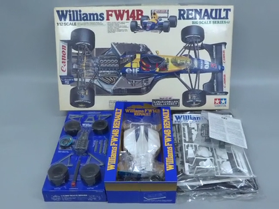 タミヤ1/12ビッグスケールシリーズ ウイリアムズFW14Bルノー　プラモデル Tamiya 1/12 Williams FW14B Renault #1992 World Champion Plastic