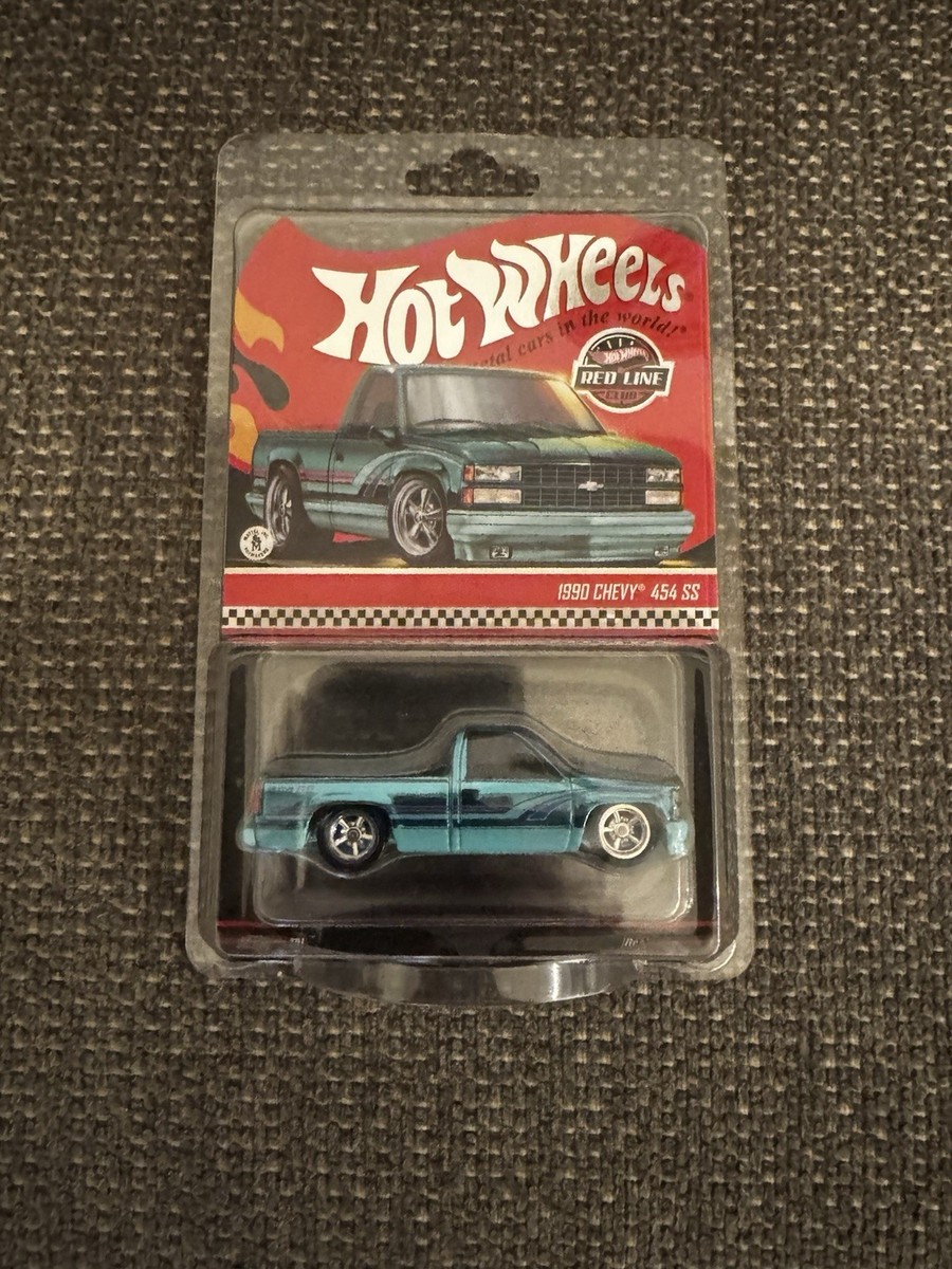 ホットウィールレッドラインクラブ - 1990 シェビー 454 SS Hot Wheels Red Line Club 1990 Chevy 454 SS 1:64 Diecast