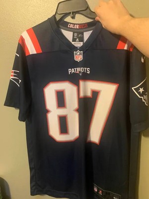 Nike Rob Gronkowski New England Patriots Color Rush Legend NFL Jersey Men's M
