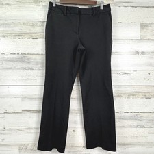 Talbots Black Barely Boot Dress Pants Women's Size 8 Petite Stretch
