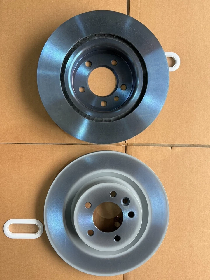 Kit de freio dianteiro Brembo pastilhas de metal baixo rotores de disco 337 mm para Range Rover Sport LR3 Brembo - Imagem 2 de 4