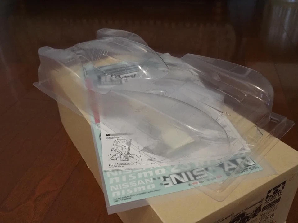 Tamiya 1/10 RC Nissan GT-R Nismo LM Body Set Unused Spare Car Parts - Image 3 of 4