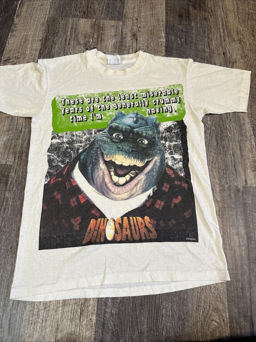 Vintage 90s Disney Dinosaurs Tv Show Tshirt Medium