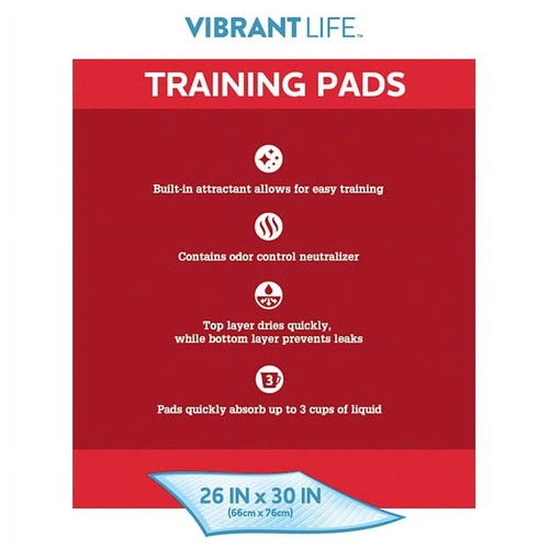 Dog & Puppy Pads XL Training Pads 26 in x 30 in Leakproof Absorbent 75 Count - Bild 6 von 7